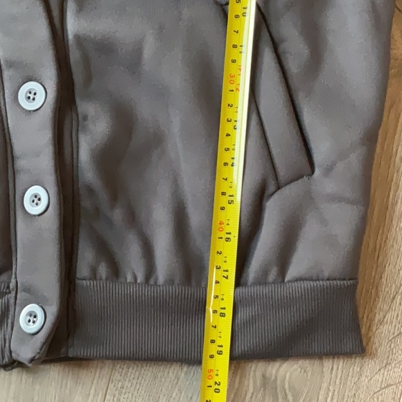 Black and gray hoodie/cardigan with pockets - Picture 7 of 9